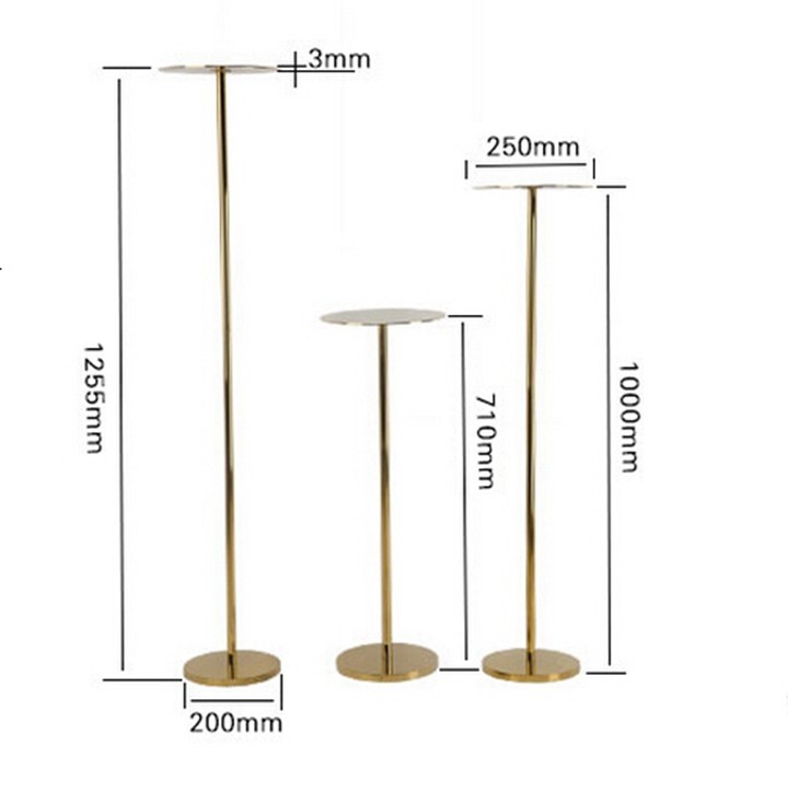 Metal display stand