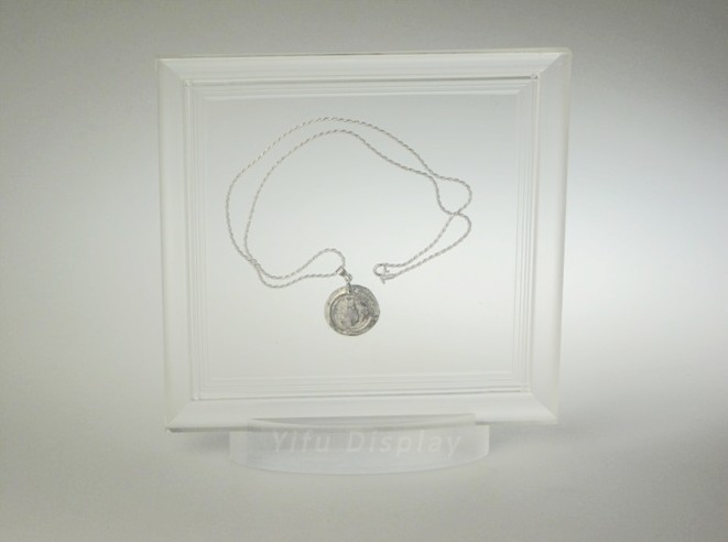 Acrylic Block Necklace Inside L015