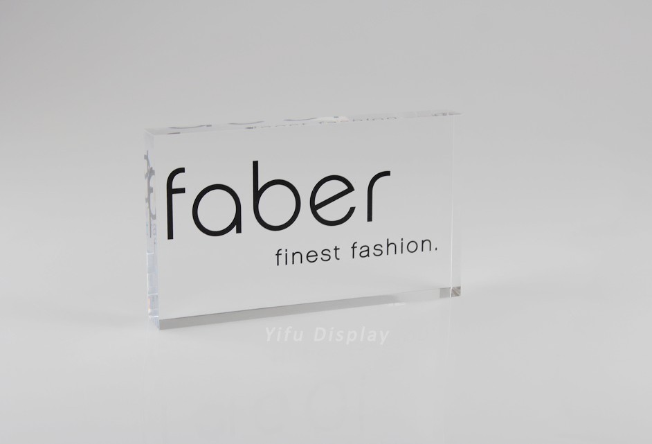 Acrylic Brand Block L061