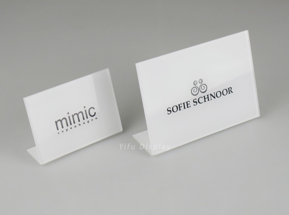 Acrylic Nameplate L036