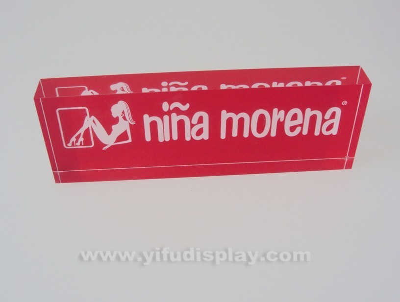 Acrylic Pos Stand L040