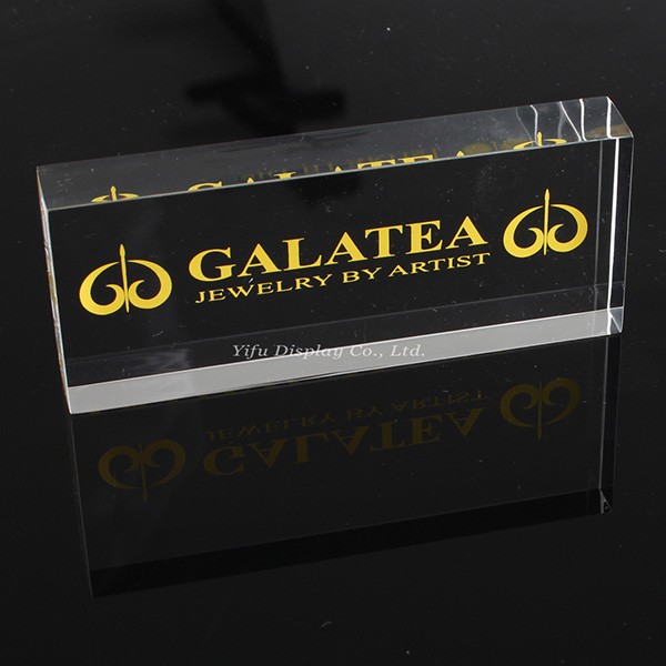 Custom Acrylic Logo Block