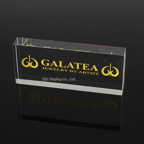 Custom Acrylic Logo Block