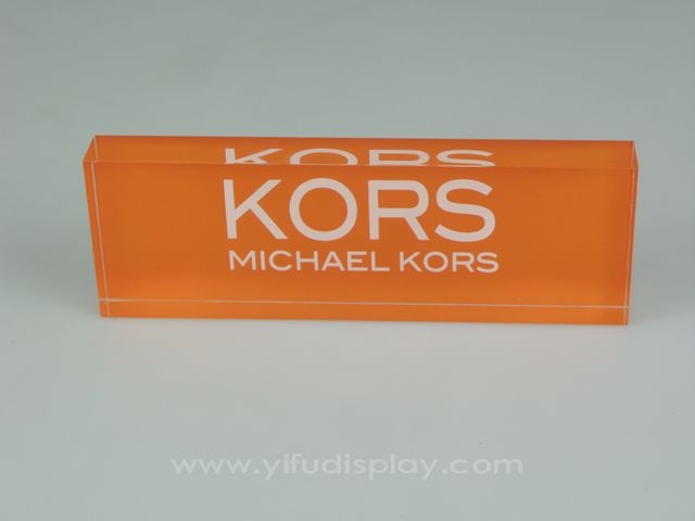 Pos Acrylic Block L034