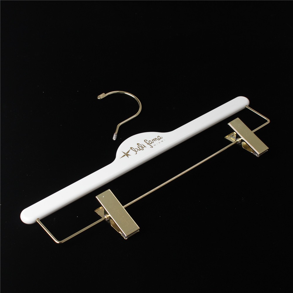 Custom Gold Plastic Coat Hanger