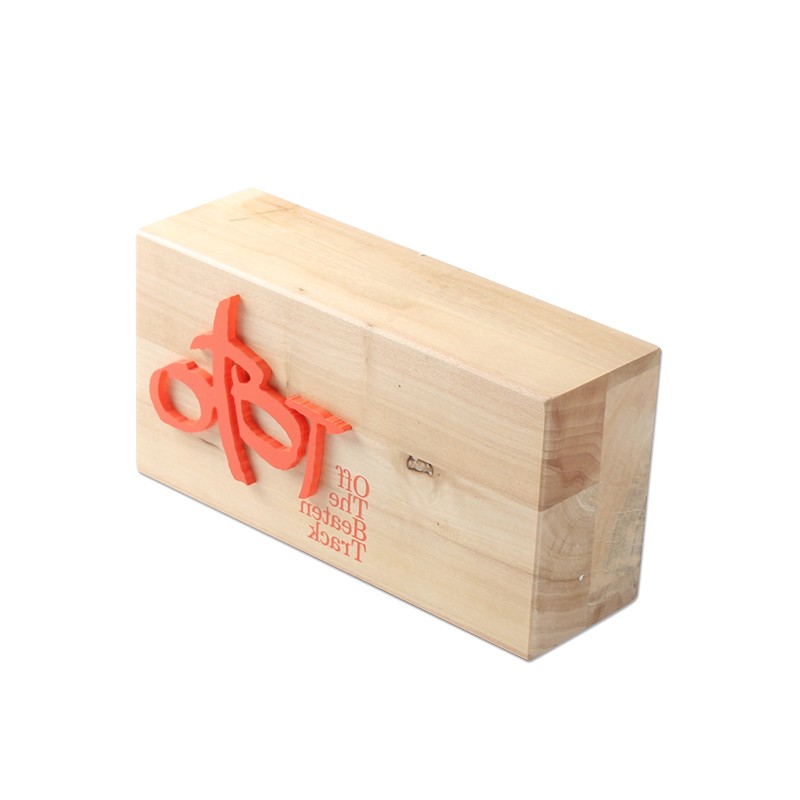 Custom Wooden Sign Logo Block