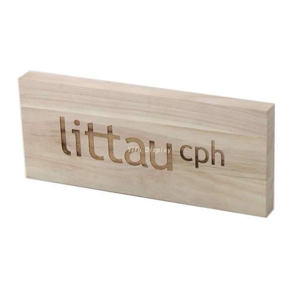 Wooden Block Sign WL001