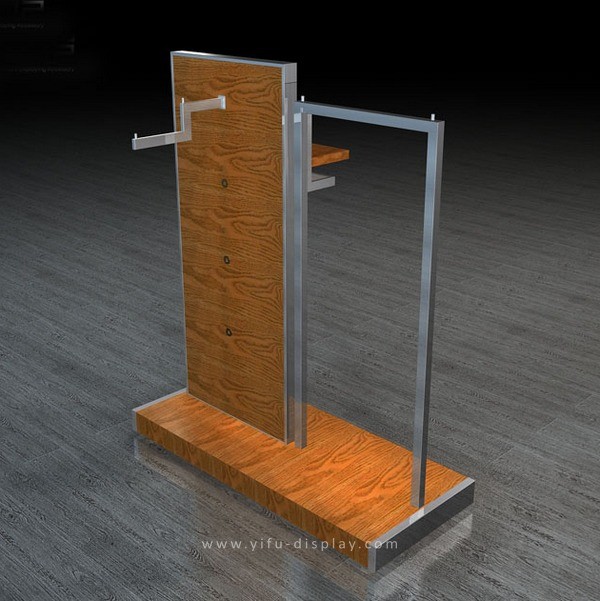 Floor Clothing Display Rack WS014