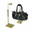 Adjustable Metal Gold Polished Handbag Stand