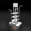 Floor Clothing Display Rack WS013